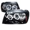 Spec-D Tuning 99-04 Jeep Grand Cherokee Halo LED Projector Headlight 2LHP-GKEE99G-TM - alternate 1